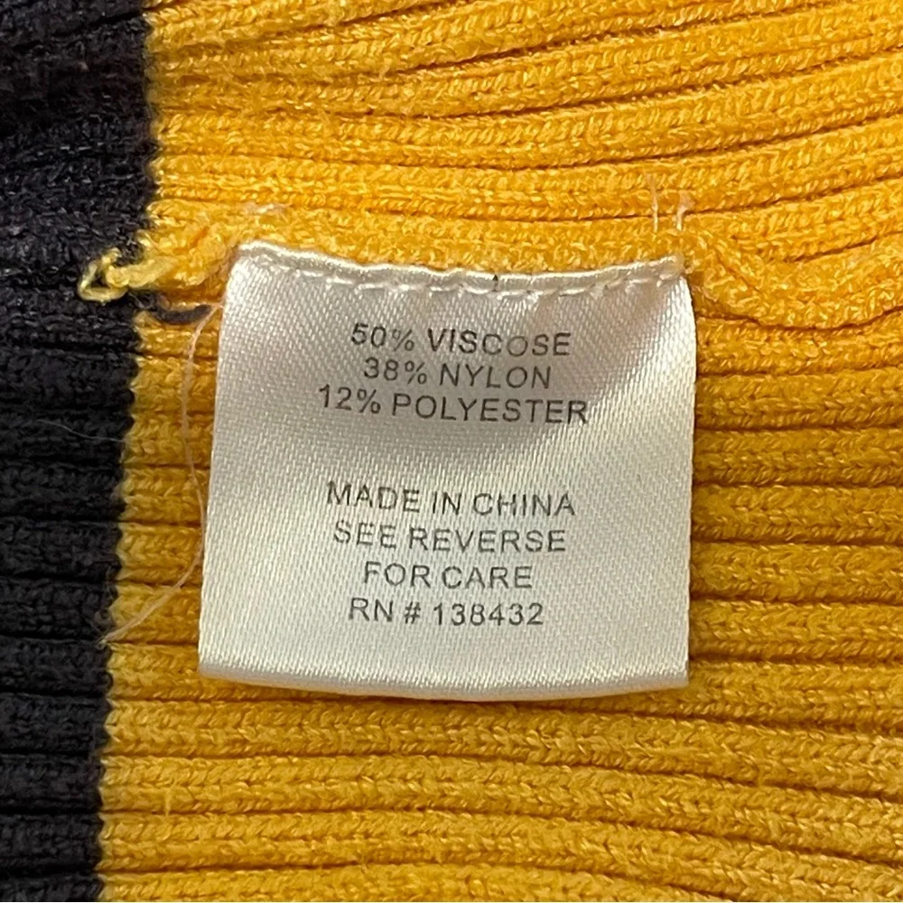 ModCloth Multi-Color Striped Ribbed Button Up Sweater - Picture 9 of 10